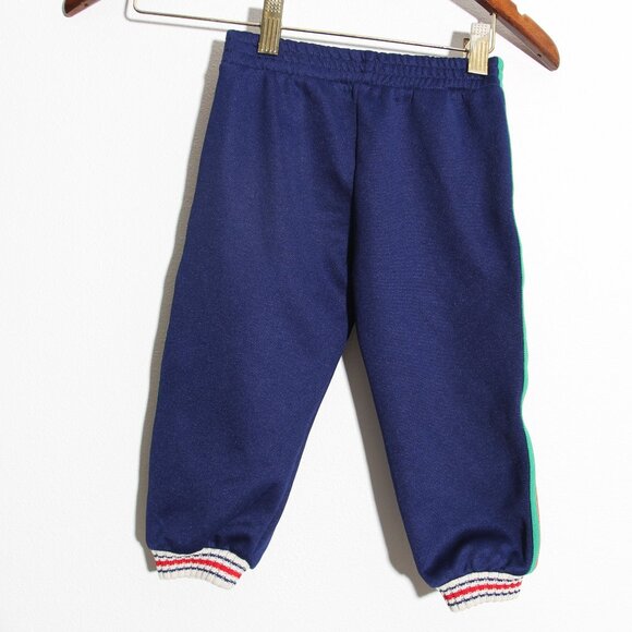 Gucci Baby Toddler Kid Track Pants Pull-On Side Stripe Unisex Size 18-24 Months - Picture 7 of 10